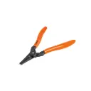 Alicate punta recta 7" para abrir anillos, mango de PVC