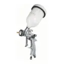 Pistola p/pintar gravedad HVLP, vaso plastico, 1.4 mm, Truper Expert