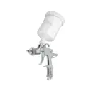 Pistola p/pintar, gravedad LVLP,vaso plástico,boquilla 1.7mm, Truper