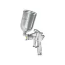 Pistola p/pintar gravedad LVMP, vaso aluminio, boquilla 1.7mm, Truper