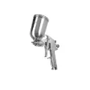 Pistola p/pintar gravedad LVMP, vaso aluminio, boquilla 2.0mm, Truper