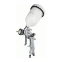 Pistola p/pintar gravedad LVMP, vaso plástico, 1.4 mm, Truper