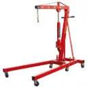 Pluma hidraulica p/motor 2 TON C/ Patas rebatibles Altura Max Elevacion 2240 mm, Big red