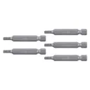 Estuche con 5 puntas hexagonales de 3 mm largo 2", Expert