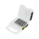 Estuche con 5 puntas de cruz PH1 largo 1", Truper Expert