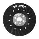 Respaldo para discos de lija 4-1/2", eje M14, Truper
