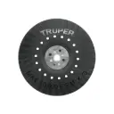 Respaldo para discos de lija 7", eje M14, Truper