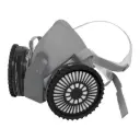 Kit respirador profesional con cartuchos pintura y pesticida, Truper