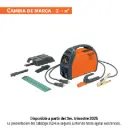 Soldadora inversora bi-voltaje 160 A, 127 V/220 V, Truper