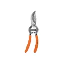 Tijera para poda 8" forjada cuchilla paso, cabeza angulada, Truper