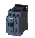 Contactor de potencia, AC-3: 17A, 7.5kW 400VAC, 1NA+1NC, bobina:220VAC Catálogo: 3RT2025-1AN20, Siemens